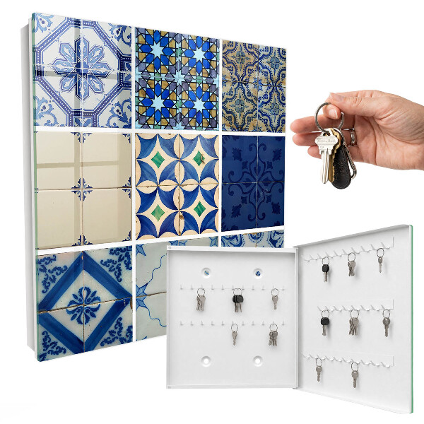Armadietto portachiavi da parete Piastrelle Azulejos