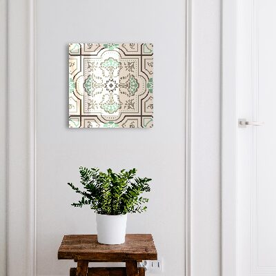 Cassetta portachiavi Decorazione geometrica