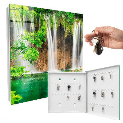 Cassetta portachiavi da muro Cascata Verde