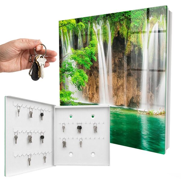 Cassetta portachiavi da muro Cascata Verde