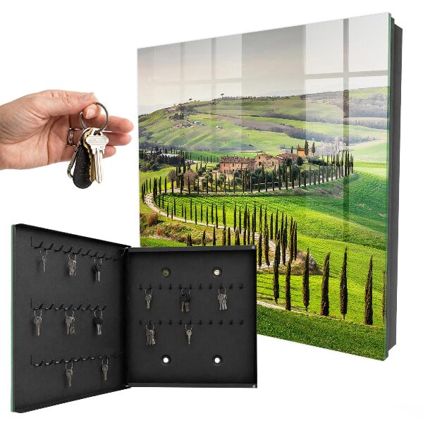 Armadietto portachiavi da parete Paesaggio toscano