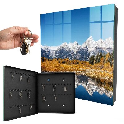 Armadietto portachiavi da parete Autunno dorato