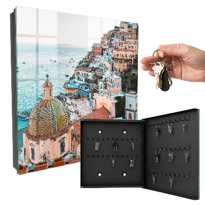 Armadietto portachiavi da parete Fascino mediterraneo