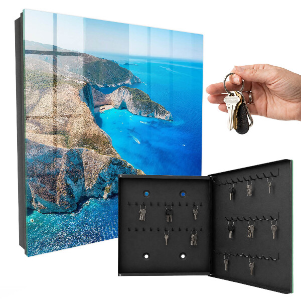 Cassetta portachiavi da muro Costa Azzurra