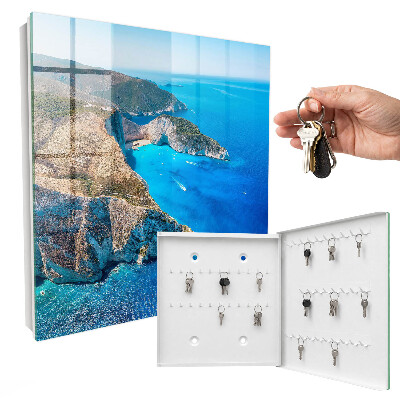 Cassetta portachiavi da muro Costa Azzurra