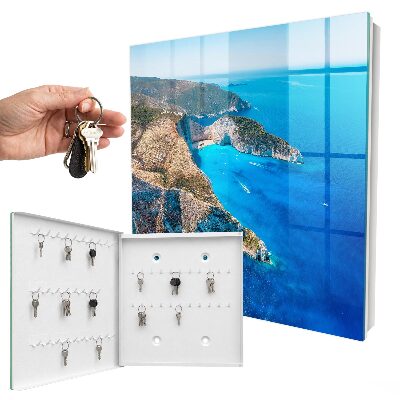 Cassetta portachiavi da muro Costa Azzurra