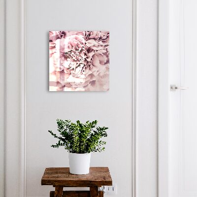 Cassetta portachiavi da muro Fiore rosa
