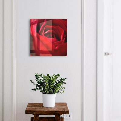Armadietto portachiavi da parete Rosa in primo piano