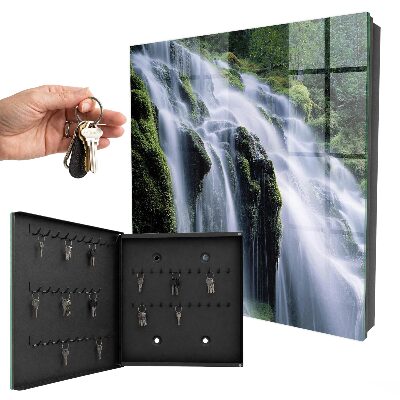 Armadietto portachiavi da parete Cascata Verde