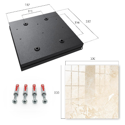 Cassetta portachiavi Fantasia beige