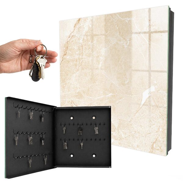 Cassetta portachiavi Fantasia beige