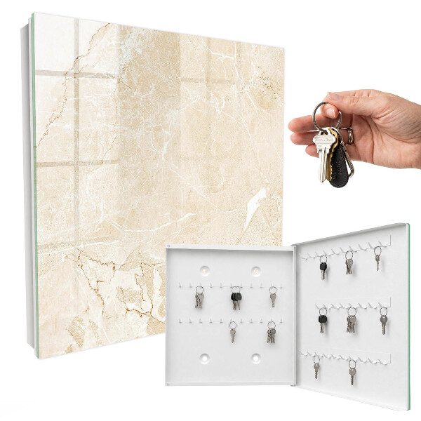 Cassetta portachiavi Fantasia beige