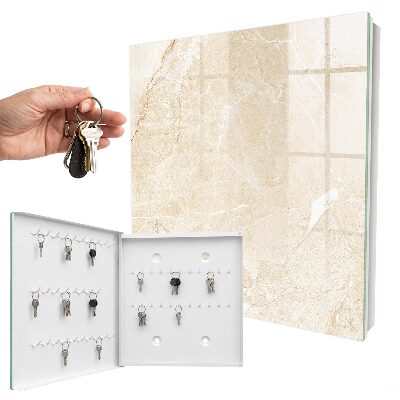 Cassetta portachiavi Fantasia beige