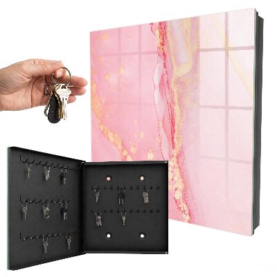 Armadietto portachiavi da parete Sogno rosa