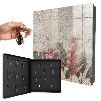 Cassetta portachiavi Eleganza botanica