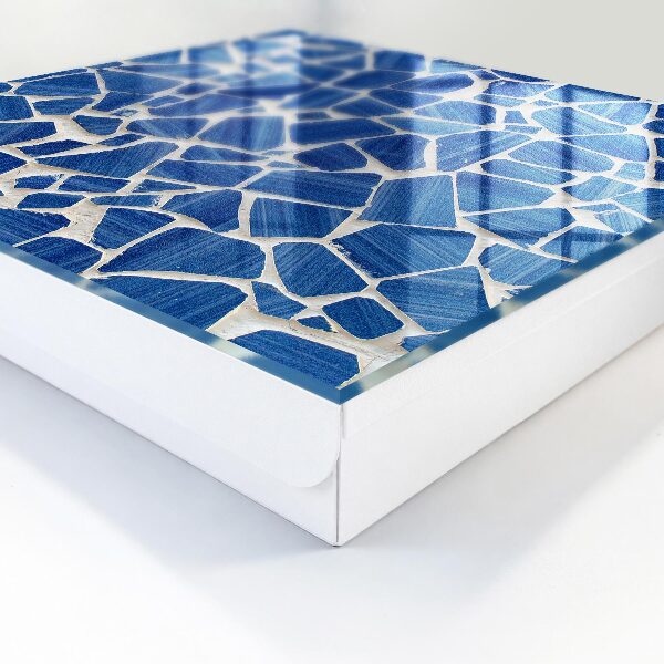 Cassetta portachiavi Mosaico blu