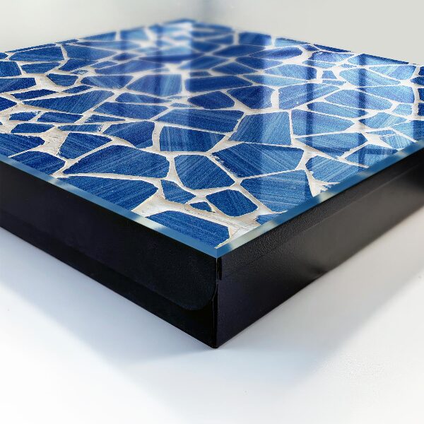 Cassetta portachiavi Mosaico blu