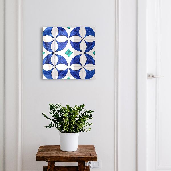 Armadietto portachiavi da parete Motivo geometrico