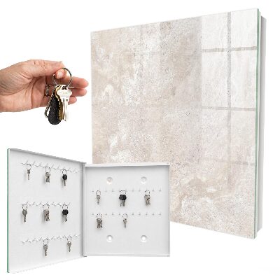Armadietto portachiavi da parete Astrazioni beige