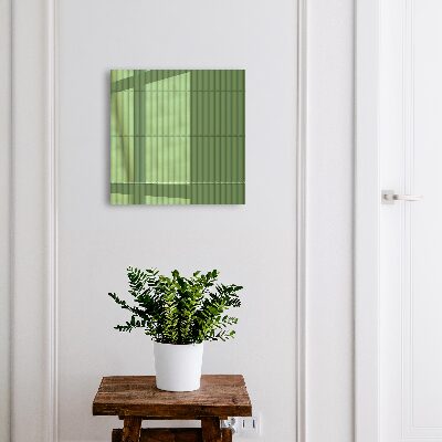 Cassetta portachiavi da muro Bambù verde