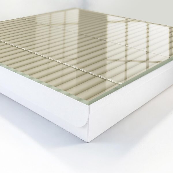 Armadietto portachiavi da parete Strisce beige