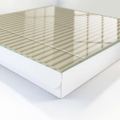 Armadietto portachiavi da parete Strisce beige