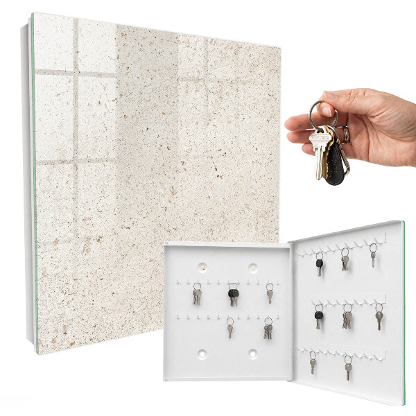 Armadietto portachiavi da parete Eleganza beige