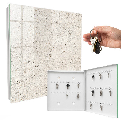 Armadietto portachiavi da parete Eleganza beige