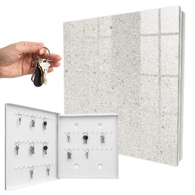 Cassetta portachiavi da muro Pietra beige
