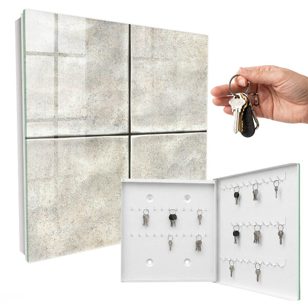 Cassetta portachiavi Piastrelle beige