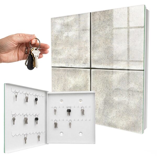 Cassetta portachiavi Piastrelle beige