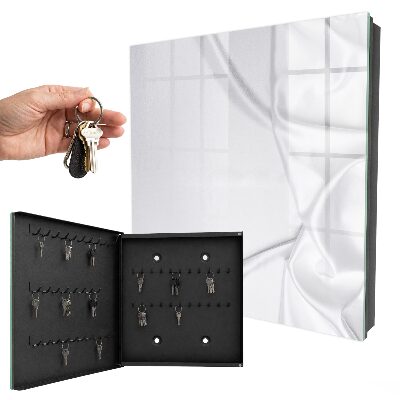 Armadietto portachiavi da parete Biancheria da letto in raso