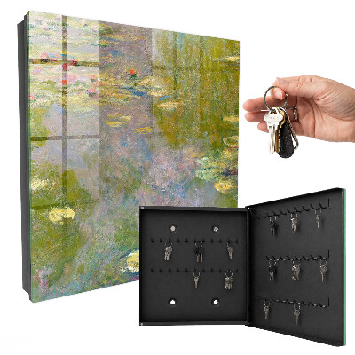 Cassetta portachiavi da muro Le ninfee di Claude Monet