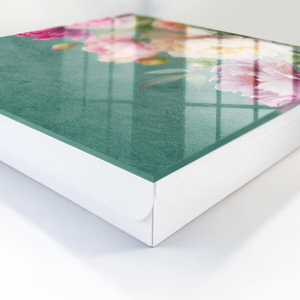 Armadietto portachiavi da parete Eleganza floreale