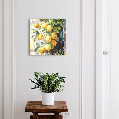 Cassetta portachiavi da muro La magia del limone