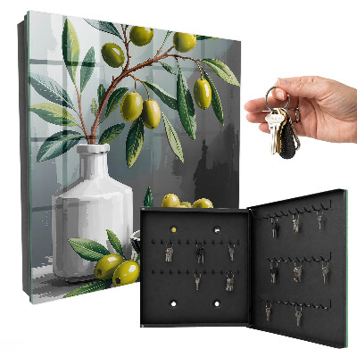 Cassetta portachiavi Olive verdi