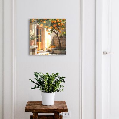 Cassetta portachiavi da muro Giardino d'arancio