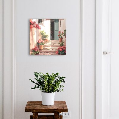Cassetta portachiavi Scale a forma di fiore
