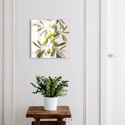Cassetta portachiavi Un ramo con olive