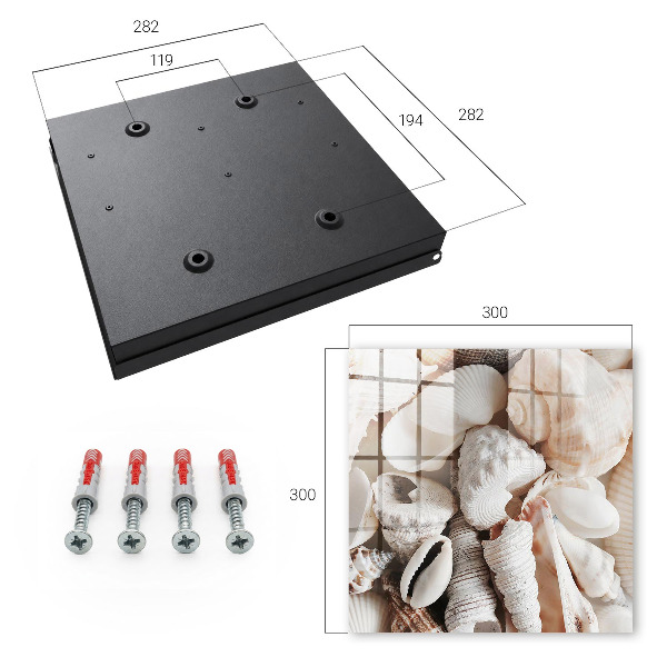 Cassetta portachiavi Armonia in riva al mare