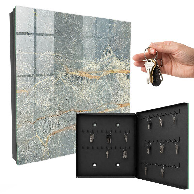 Cassetta portachiavi da muro Texture effetto marmo