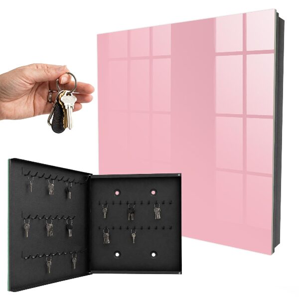 Cassetta portachiavi Rosa chiaro