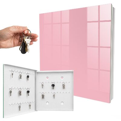 Cassetta portachiavi Rosa chiaro