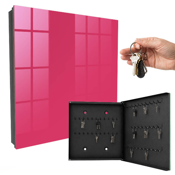 Armadietto portachiavi da parete Rosa energico