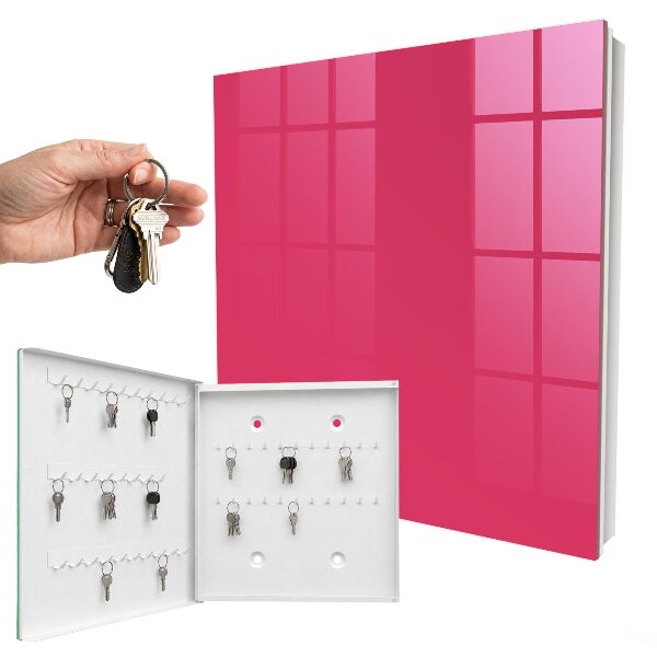 Armadietto portachiavi da parete Rosa energico