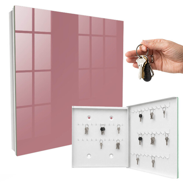 Cassetta portachiavi da muro Rosa cipria