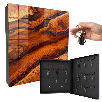 Armadietto portachiavi da parete L'essenza del legno