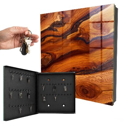 Armadietto portachiavi da parete L'essenza del legno