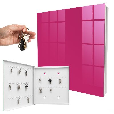 Cassetta portachiavi da muro Rosa intenso