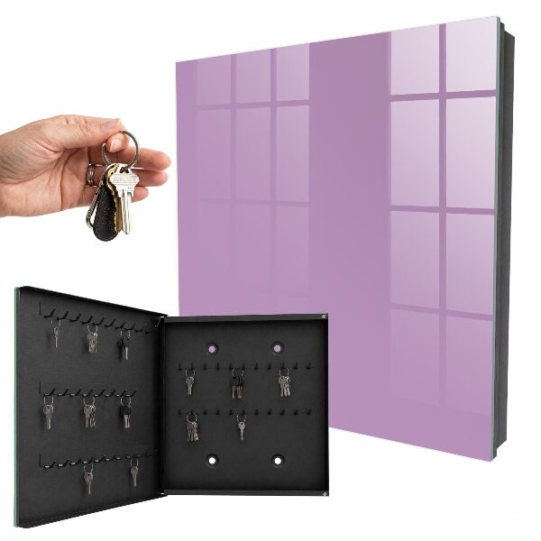 Cassetta portachiavi da muro Viola chiaro